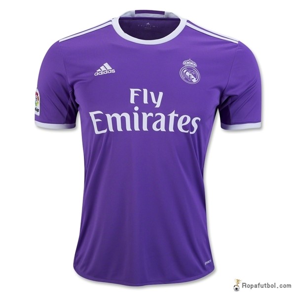 Camiseta Real Madrid Replica Segunda Ropa 2016/17 Purpura